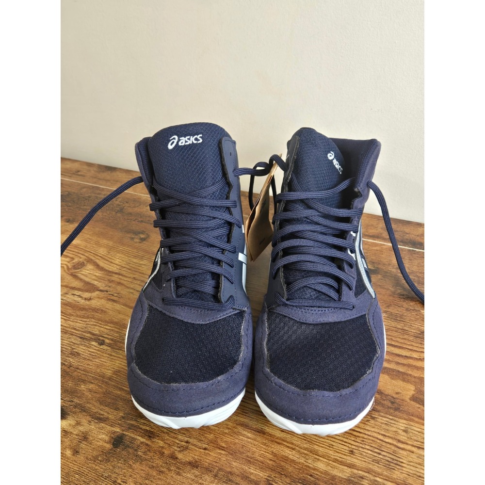 Asics Snapdown 4 Wrestling Shoes Men 10.5 Navy Blue New with Tags 1081A058